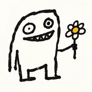 Generated Deliberately Bad Absurd Doodle visual example