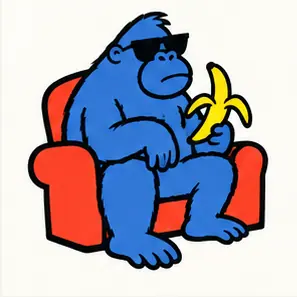 Generated Bold Flat Everyday Satire visual example