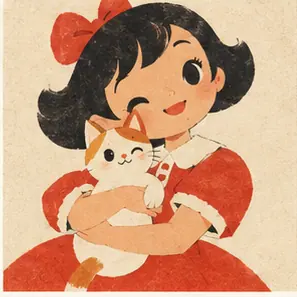 Generated Showa Retro Commercial Cartoon visual example