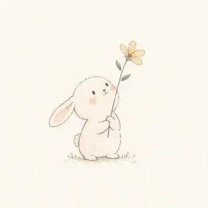Generated Minimalist 2D Hand-Drawn Doodle visual example